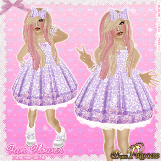 :*BABY*: Fun Flower purple :*PRINCESS*: