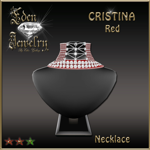 NECKLACE CRISTINA RED