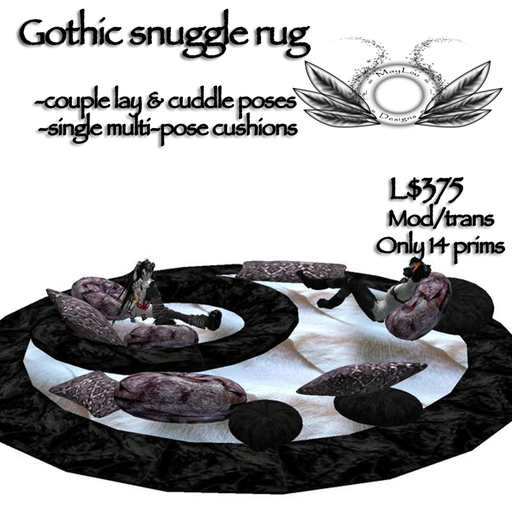 Gothic snuggle rug