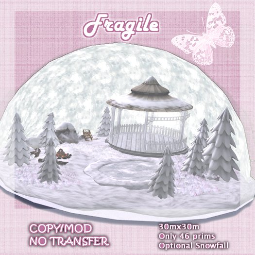 Winter Haven - Low Prim Skyglobe!