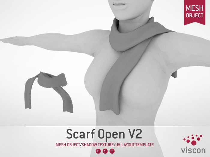 Viscon* Mesh Scarf Open V2