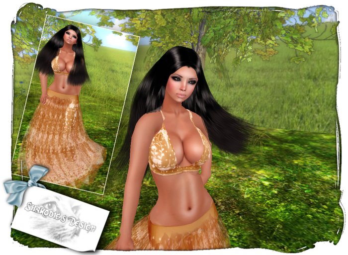 ~*~Shar's Gowns~*~India Orange