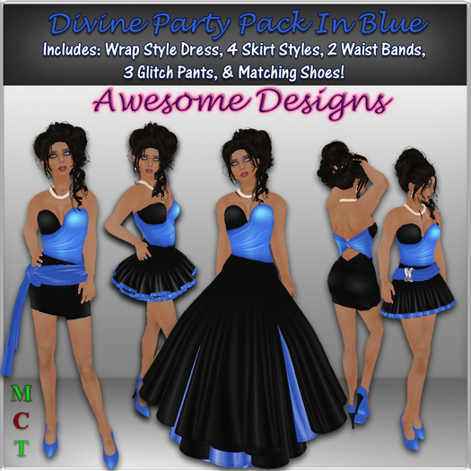*Awesome Designs Divine Party Pack In Blue
