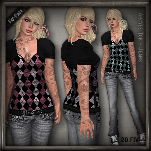 20.FIVE Arcyle Top & Jeans