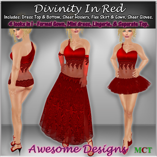 *Awesome Designs Divinity In Red