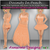 *Awesome Designs Divinity In Peach