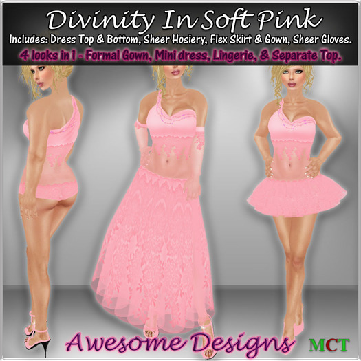 *Awesome Designs Divinity In Soft Pink