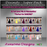 *Awesome Designs Divinity Super Pack (15 Sets)