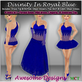 *Awesome Designs Divinity In Royal Blue
