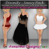 *Awesome Designs Divinity Saucy Pack (3 Sets)
