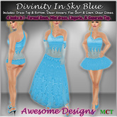 *Awesome Designs Divinity In Sky Blue