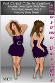 *Awesome Designs Red Carpet Cutie In Eggplant
