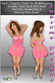 *Awesome Designs Red Carpet Cutie In Bubblegum