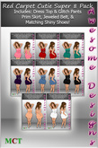 *Awesome Designs Red Carpet Cutie Super 8 Pack