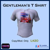 VL London Mens T Shirt (White)