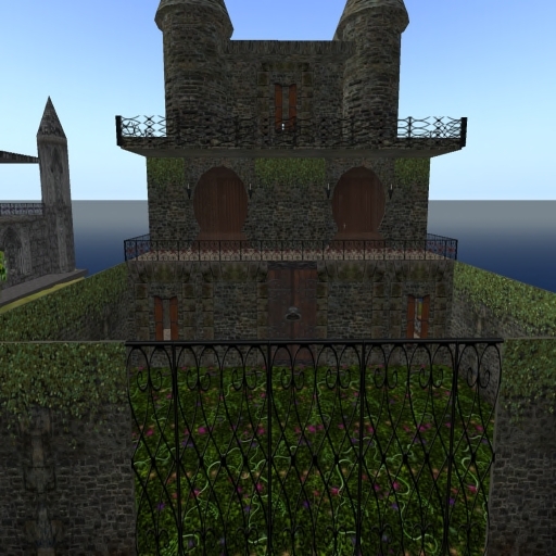 ALMOST FREE! WHIMSY  Medieval Mills Castle (260 P--60 x 50 footprint) PREFAB