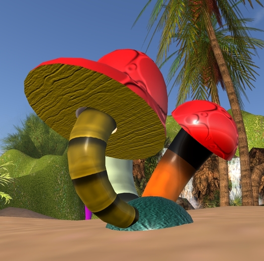Red Mushrooms 