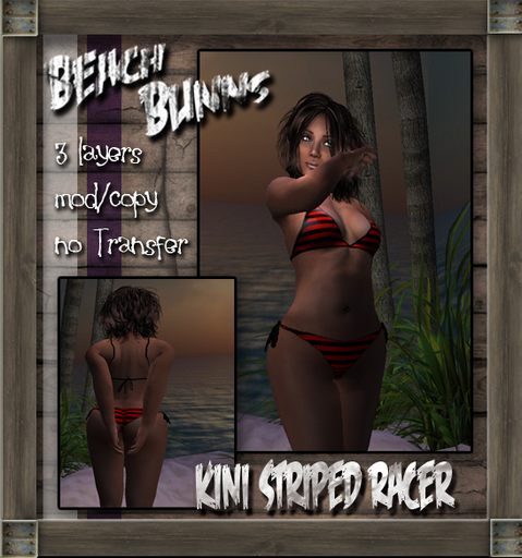 BB. Bikini (Striped Racer)