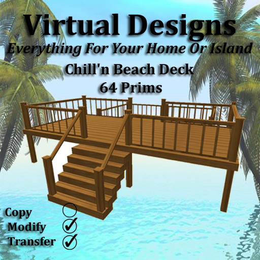 10X14 Chill'n Beach Deck