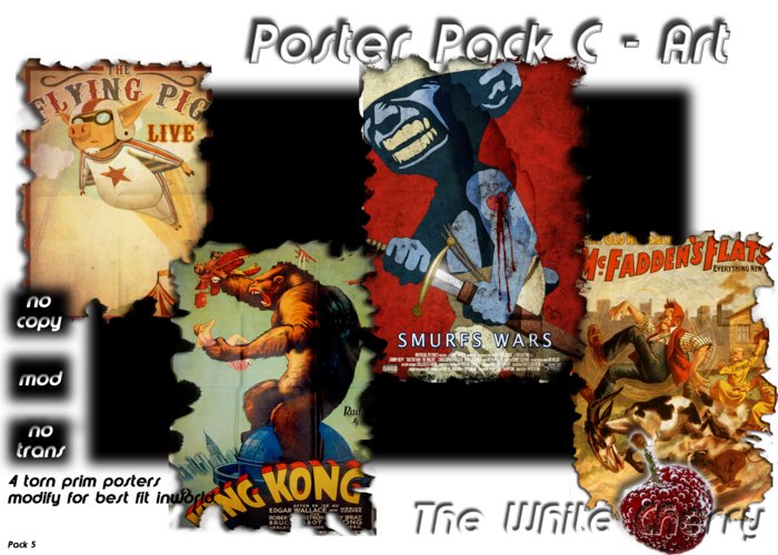[TWC] Poster Pack C-Art - Pack 5 (boxed)