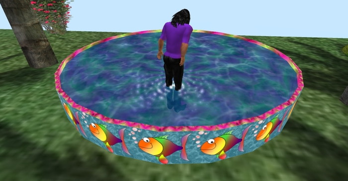 Troymart Kids Pool - Fishes - Splash Effects!