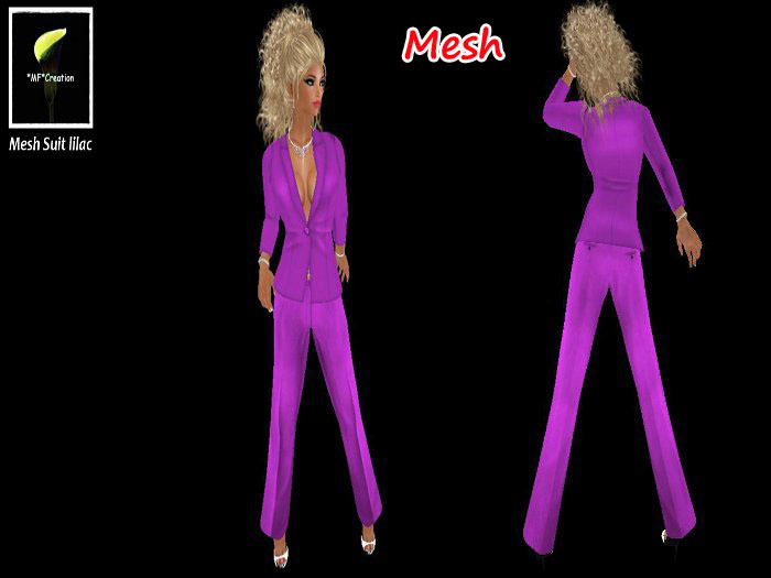 *MF*Creation - Mesh Suit lilac