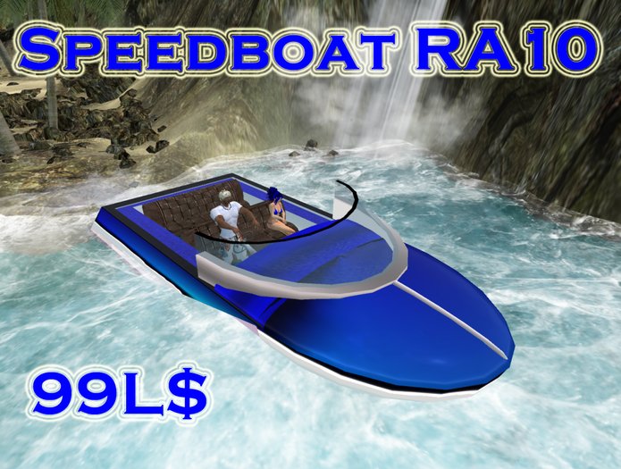 RodAzz Super speedboat (Blue)