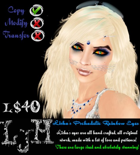 [LJH] Lisha's rainbow Pschadelic Eyes
