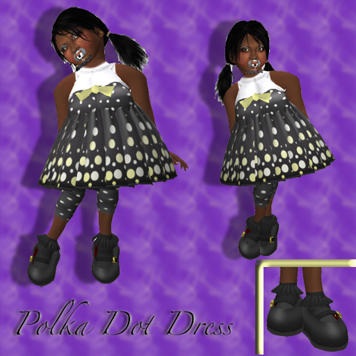 Polka Dot Dress Tot