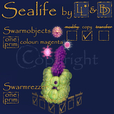 Swarm Generator - Polyp 10 - purple lime S1_4 