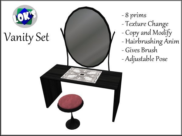 *Lok's* Vanity Set, Texture Change
