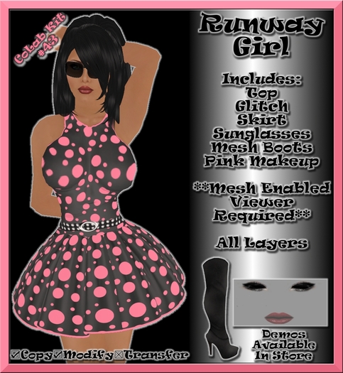 Runway Girl - CoLab Kit #43 (Chic Boutique)