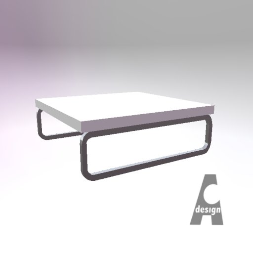 A-design site table with free drinks box