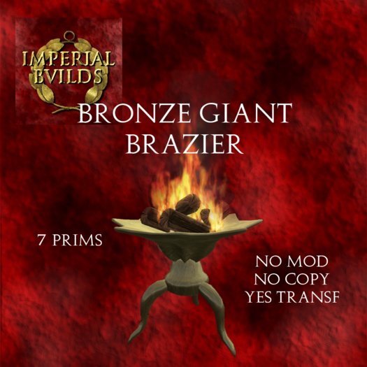 Giant Brazier with Shadow
