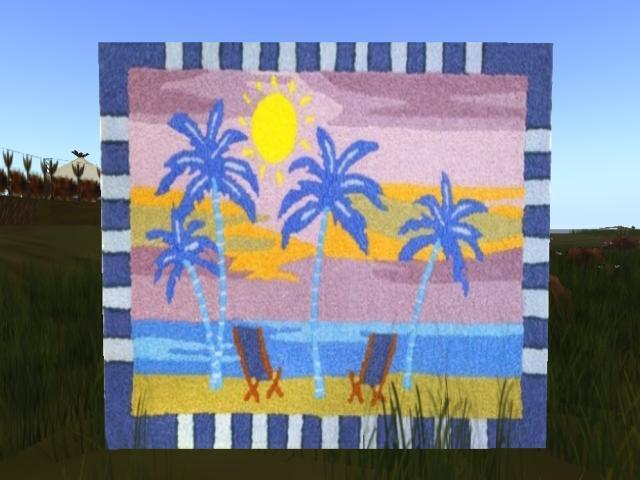 Tropical Sunset Rug