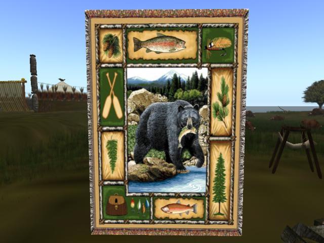 Coutry Meadows Bear Rug
