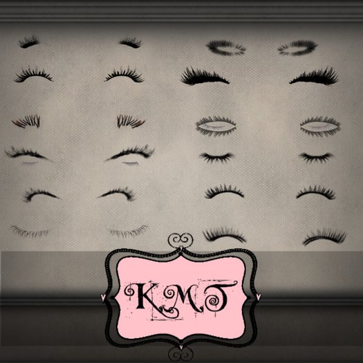 .:::K,M,T:::.Skin Creators Eyelashs Set Of 68