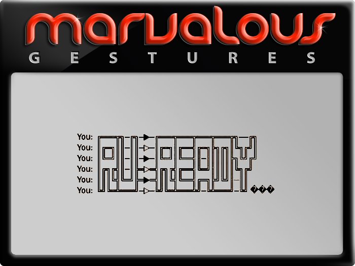 RU READY? GESTURE v2