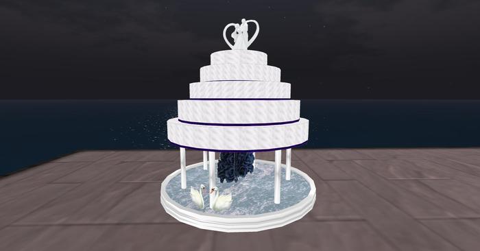 Simply Elegant Wedding Cake