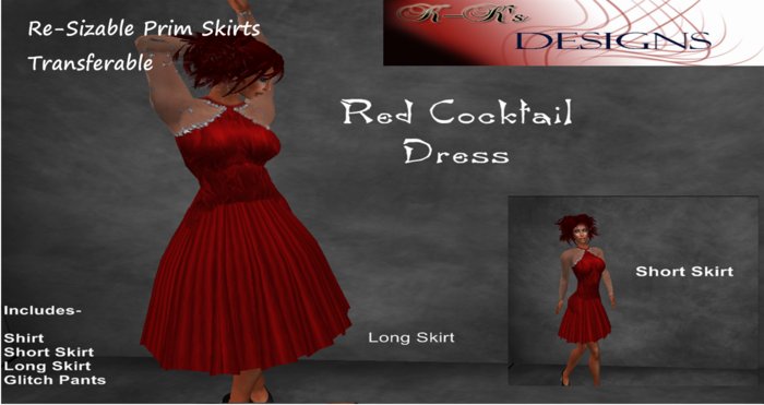 Cocktail Dress Red