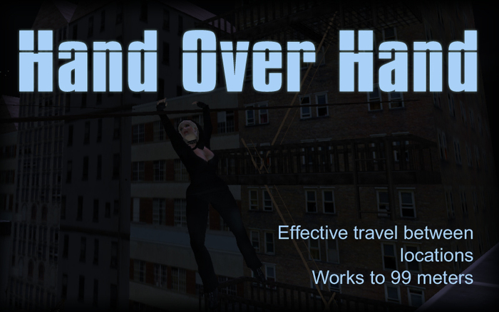 Hand Over Hand Rope Travel- transferrable