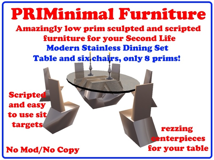PRIMinimal Modular Dining Table