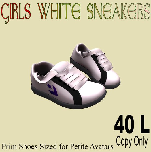 *pooka's* girls seekers white