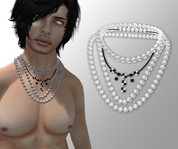Cobrahive - Rippou Necklace [white]