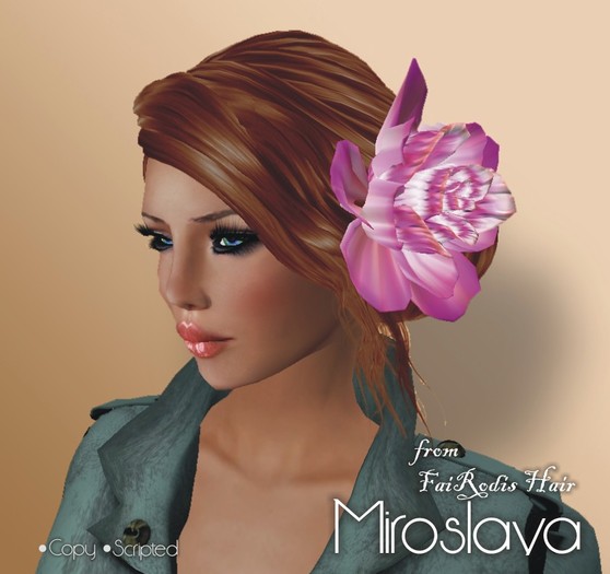 FaiRodis Miroslava hair red cat brown