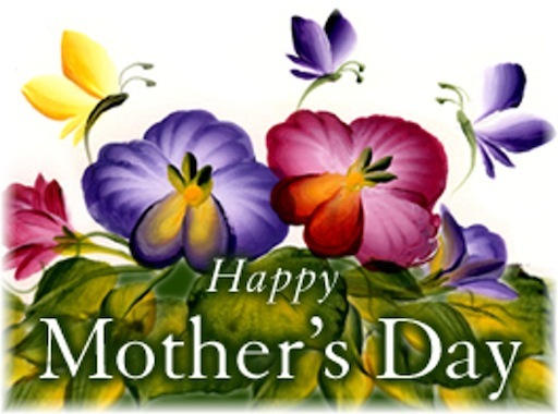 Mother's Day Purple Flowers