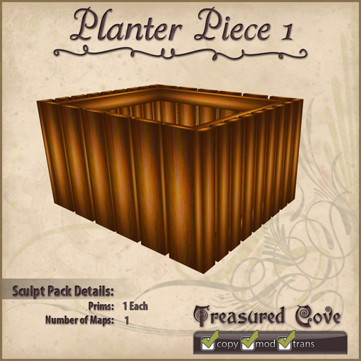 -TC- Planter Piece 1 Clearance Priced