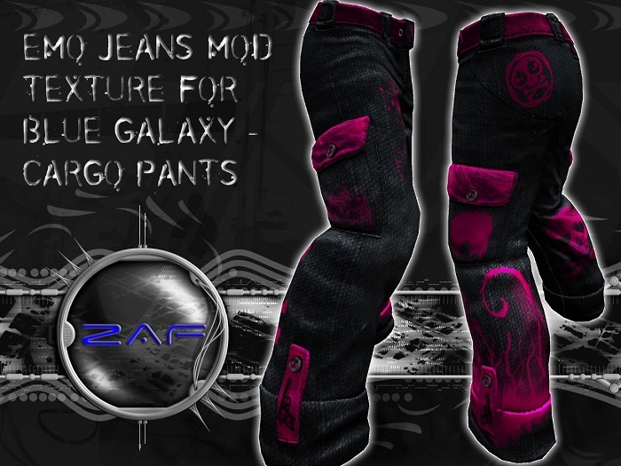 Emo Pink Jean mod