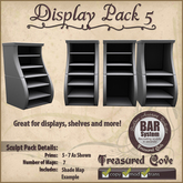 -TC- Display Pack 5 Clearance Priced