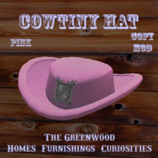 Cowtiny Hat in Pink